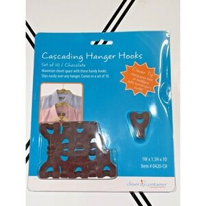 Hanger Hooks Set of 10,‎ Cruise Vacation Space Saver Closet Organizer